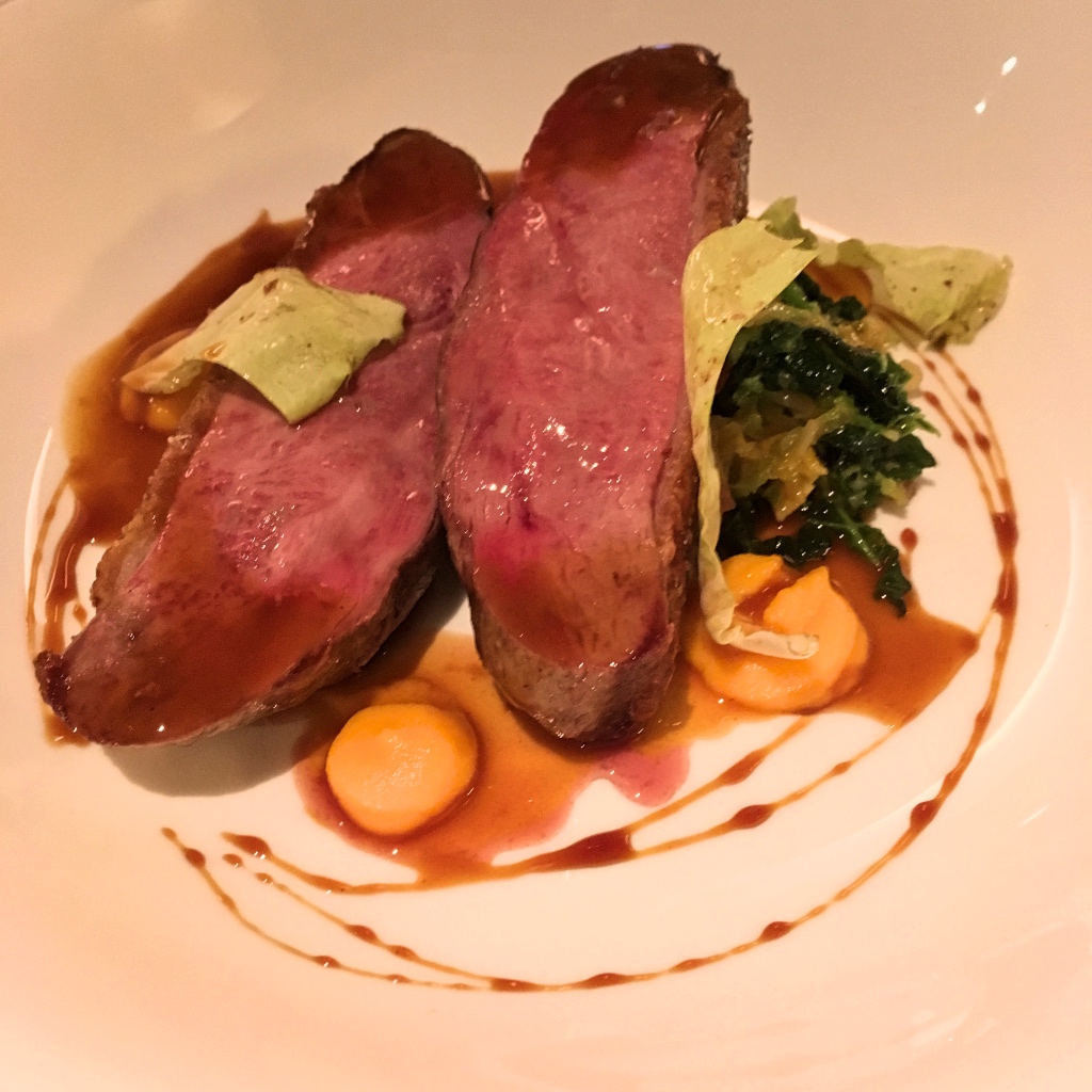Duck Breast with Alsace Bacon and Cabbage
