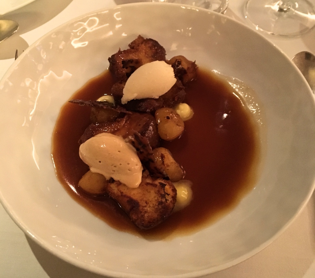 Pain Perdu with Pear and Caramel