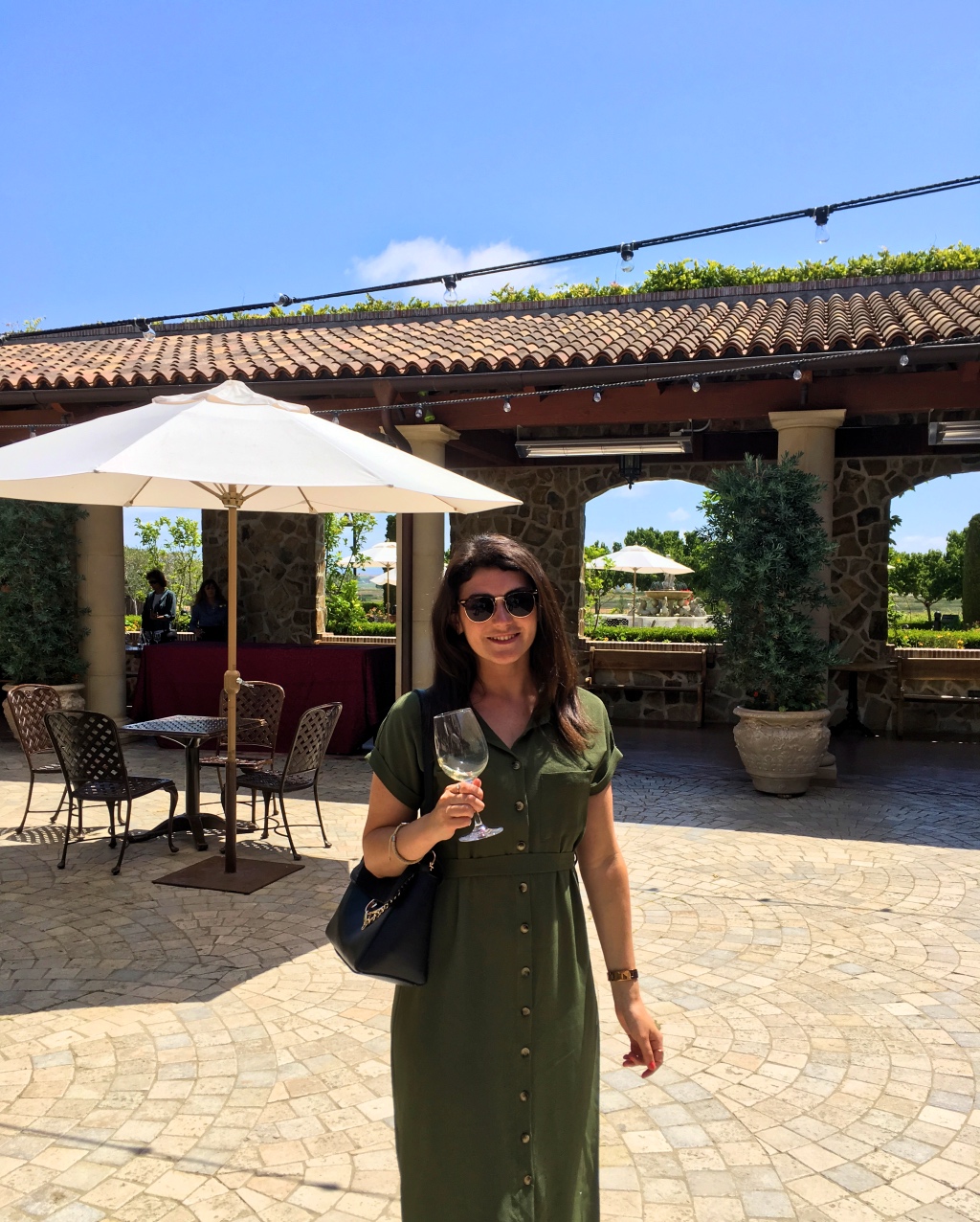 Living my best life at the Jacuzzi Family Vineyard