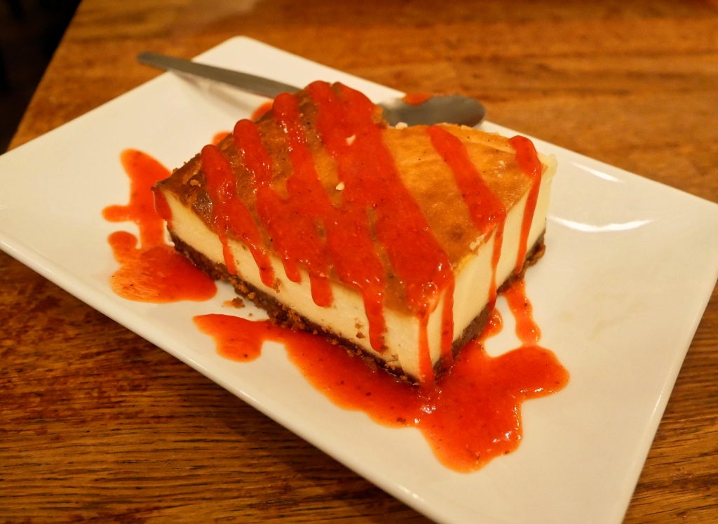 The White Chocolate Cheesecake